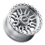 Weld Off-Road Swift 17x9in - 8x165.1 BP - ET-12 - 125.1mm CB - Gloss Silver Machined Wheel & Ring - W18579082450