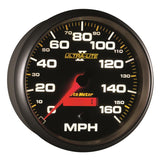 Autometer Ultra-Lite II 5 Inch 160 MPH FSE Programmable Speedometer - 4989
