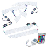 Oracle 14-15 GMC Sierra Headlight DRL Upgrade Kit - ColorSHIFT w/ Simple Controller - 2450-504