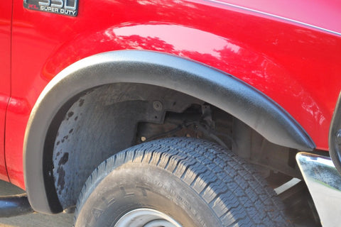 Lund 99-07 Ford F-250 SX-Sport Style Textured Elite Series Fender Flares - Black (4 Pc.) - SX311T
