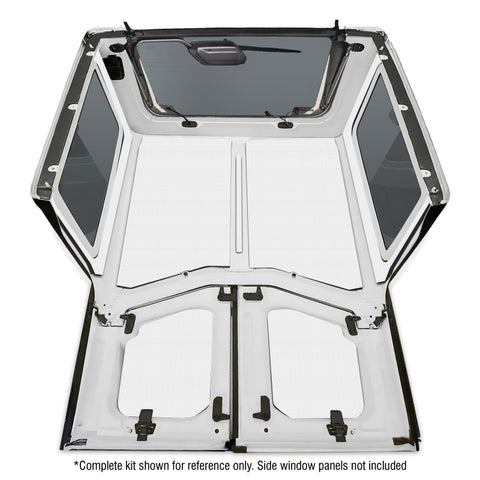 DEI 18-23 Jeep Wrangler JL 2-Door Boom Mat Headliner - 5 Piece - White - 50190