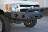 DV8 Offroad 07-13 Chevrolet Silverado 1500 Front Bumper - Black Powdercoat - FBCS1-01