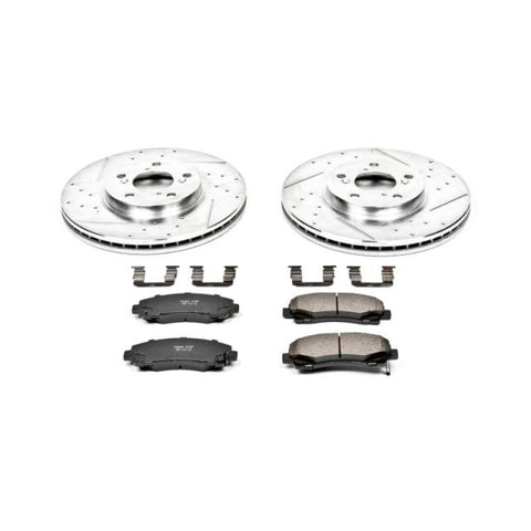 Power Stop 06-11 Honda Ridgeline Front Z23 Evolution Sport Brake Kit - K2429
