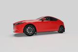 Rally Armor 19-26 Mazda3 Hatchback Black UR Mud Flap w/Red Logo - MF61-UR-BLK/RD