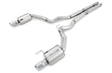 AWE Tuning S550 Mustang GT Cat-Back Exhaust - Touring Edition (Chrome Silver Tips) - 3015-32084
