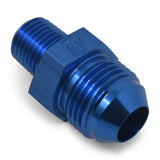 Russell Performance -8 AN to 3/8in NPT Straight Flare to Pipe (Blue) (25 pcs.) - 660488