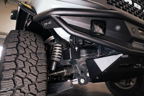 DV8 Offroad 21-22 Ford Bronco Crash Bar Caps w/ Accessory Mount - LBBR-07