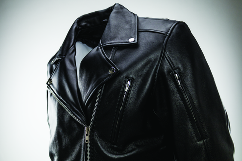 River Road Ironclad Classic Leather Jacket Black - Small - 094369