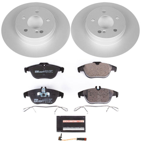 Power Stop 12-15 Mercedes-Benz C250 Rear Euro-Stop Brake Kit - ESK5625