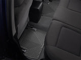 WeatherTech 99-06 BMW X5 Rear Rubber Mats - Black - W158