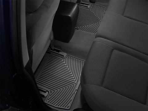WeatherTech 99-06 BMW X5 Rear Rubber Mats - Black - W158