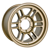 Enkei RPT1 16x8 6x139.7 Bolt Pattern +0 Offset 108.5 Bore Titanium Gold Wheel - 520-680-8400GG