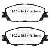 EBC 2019+ Toyota Corolla Hatchback Redstuff Front Brake Pads - DP33099C