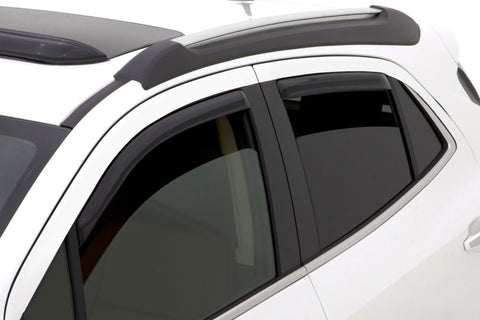 AVS 13-18 Buick Encore Ventvisor In-Channel Front & Rear Window Deflectors 4pc - Smoke - 194446