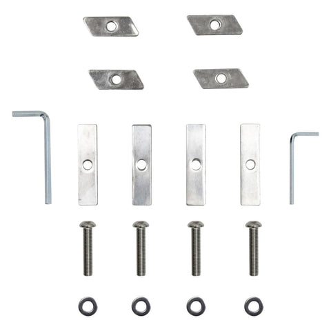 Westin 07-13 Chevy/GMC/Dodge/Ram/Ford/Toyota Silv/Sierra (5.5 ft Bed) Platinum Oval Bed Rails - SS - 50-2030