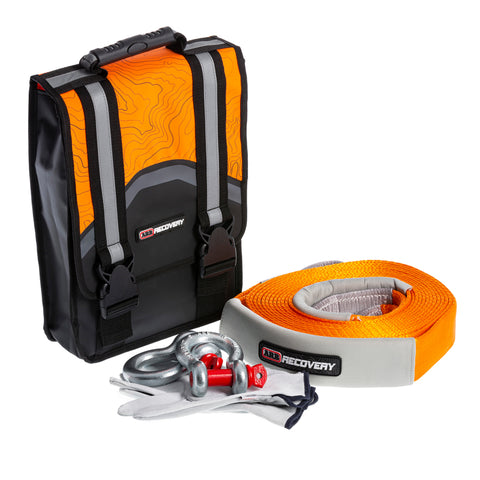ARB Weekender Recovery Kit Incl 17600lb Recovery Strap/4.75T Shackles - RK12A