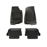 Rugged Ridge Floor Liner Kit Black F/R 18-20 Jeep Wrangler JL 2Dr - 12987.43