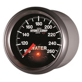 Autometer Sport-Comp II 52.4mm 100-260 Deg F Water Temp Peak & Warn w/ Electronic Control Gauge - 3654