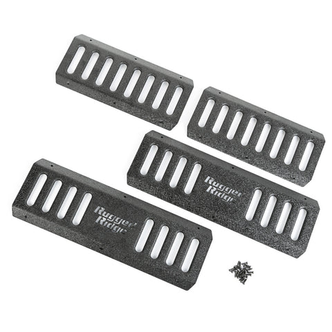Rugged Ridge RRC Side Armor Guard Plates 07-18 Jeep Wrangler JKU - 11504.25