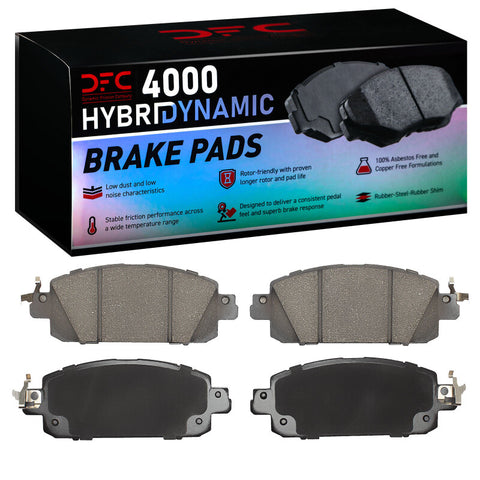 DFC 20-26 Nissan Sentra Front 4000 Hybridynamic Brake Pads - 4000-2310-00