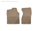 WeatherTech 99-00 Chevrolet Silverado Crew Cab Front Rubber Mats - Tan - W26TN