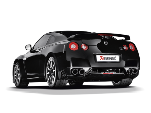 Akrapovic 08-17 Nissan GT-R Evolution Line Cat Back (Titanium) (Req. Tips) - ME-NI/T/1