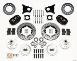 Wilwood Forged Dynalite Front Kit 11.00in Drilled AMC 71-76 OE Disc w/o Bendix Brakes - 140-11940-D
