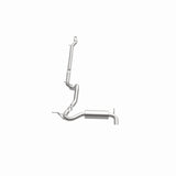 MagnaFlow 12-14 Jeep Wrangler 4dr Single Straight Rear P/S Exit Stainless C/B Performance Exhaust - 15117