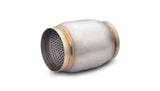 Vibrant SS Race Muffler 3.5in inlet/outlet x 5in long - 17965