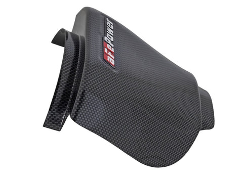 aFe MagnumFORCE Intake Rain Shield 15-16 Dodge Challenger SRT Hellcat 6.2L V8 (sc) - Carbon Finish - 54-12808-C