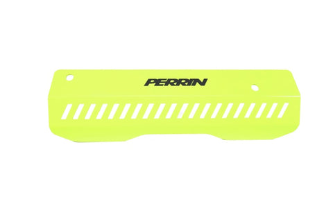 PERRIN 22-23 Subaru WRX Pulley Cover (Short Version - Works w/AOS System) - Neon Yellow - PSP-ENG-154NY