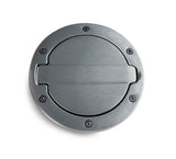 AMP Research 2007-2017 Jeep Wrangler JK 2/4 Door Fuel Door - Brushed - 73000-00A