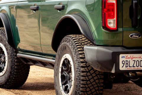 DV8 Offroad 21-23 Ford Bronco Tube Fender Flares - FDBR-01