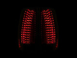 ANZO 2007-2014 Chevrolet Suburban LED Taillights Smoke - Escalade Look - 311192