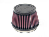 K&N Filter Universal Rubber Filter 3 1/2 inch Flange 4 5/8 inch Base 3 1/2 inch Top 3 inch Height - RU-4410