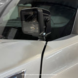 Go Rhino 22-23 Toyota Sequoia / 23-24 Toyota Tundra XE Hood Hinge Cube Light Mount - 732365T