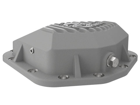 aFe Power Street Series Rear Differential Cover Raw w/Machined Fins 18-21 Jeep Wrangler JL Dana M200 - 46-71090A