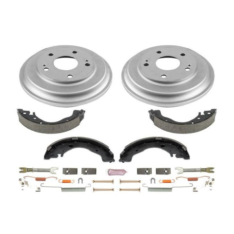 Power Stop 12-15 Honda Civic Coupe Rear Autospecialty Drum Kit - KOE15398DK