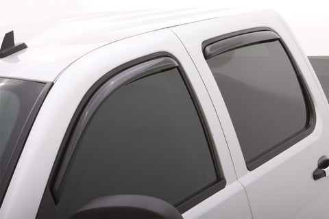 Lund 2017 Nissan Titan Crew Cab Ventvisor Elite Window Deflectors - Smoke (4 Pc.) - 184977