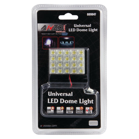 ANZO LED Dome Light Universal LED Dome Light - High Powered LED Universal 2in x 1.5in - 809047