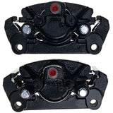 Power Stop 11-18 Ram 1500 Rear Black Calipers - Pair (w/Bracket) - S4836BLK