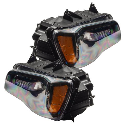 Oracle 11-14 Chrysler 300C SMD HL - Black - NON HID - ColorSHIFT DRL - ColorSHIFT - 7731-330