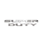 Putco 17-20 Ford SUPERDUTY Letters (Stamped/Stainless Steel) Hood/Front - 55553FD