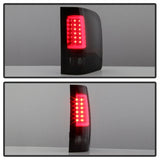 Spyder 07-13 Silverado (Will Not Work w/2010 921 Bulb)V3 Tail Lights Blk Smk ALT-YD-CS07V3-LBLED-BSM - 5084095