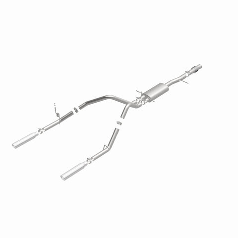 Magnaflow 14 Chev Silverado V8 5.3L SC Cab Dual Split Rear Exit SS Cat Back Perf Exhaust - 15278