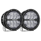 Rigid Industries 360-Series 6in LED Off-Road Drive Beam - RGBW (Pair) - 36411