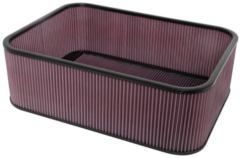 K&N Custom Racing Assembly Carbon Fiber Air Box w/o Base - Large - 100-8564
