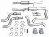 AWE Tuning 2023 Nissan Z RZ34 RWD Track Edition Cat-Back Exhaust System w/ Chrome Silver Tips - 3020-32400