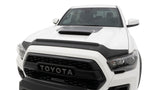 AVS 16-18 Toyota Tacoma Aeroskin II Textured Low Profile Hood Shield - Black - 436079