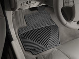 WeatherTech 07+ Volvo S80 Front Rubber Mats - Black - W169